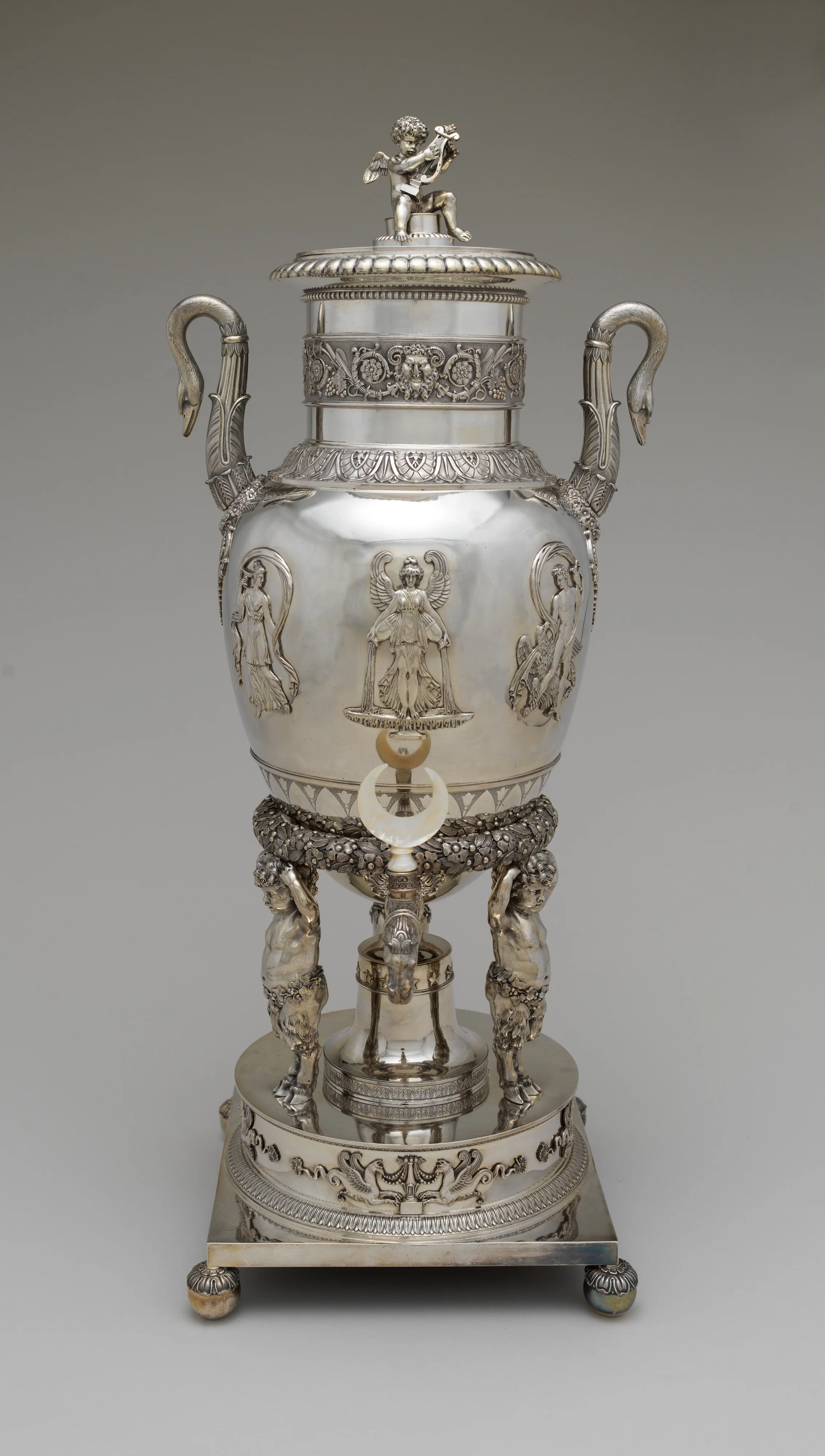 Hot water urn (part of a service) — Marc Jacquart