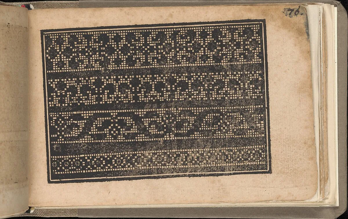 Schön newes Modelbuch (Page 76r) — Sigismundus Latomus
