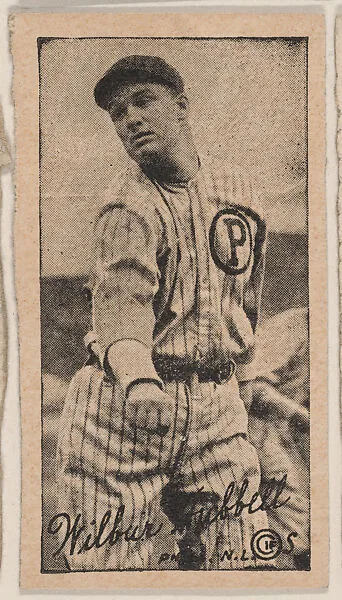 Wilbur Hubbell, Phila. N.L., Baseball strip cards (W572) — Unknown