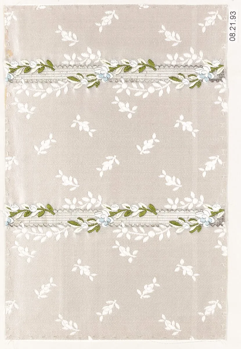 Textile sample — J. Claude Frères & Co.|Unknown Designer