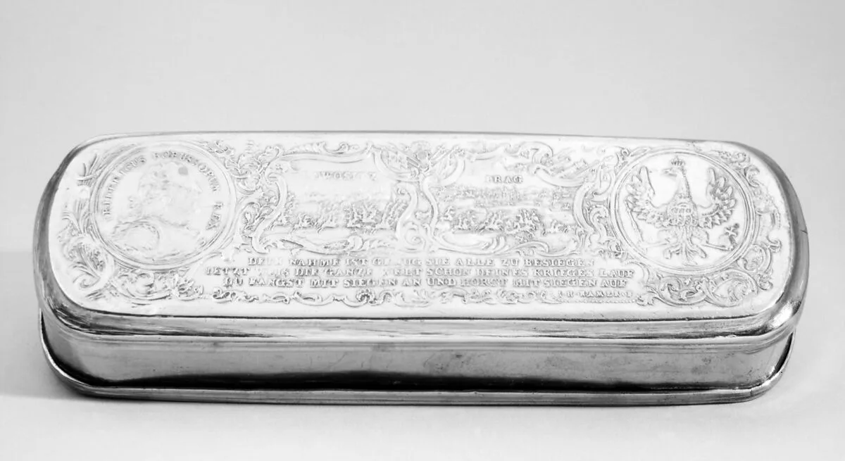 Tobacco box — I. H. Hamer