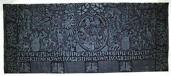 Oloba Wrapper (Adire Eleko) — Okeseni Compound