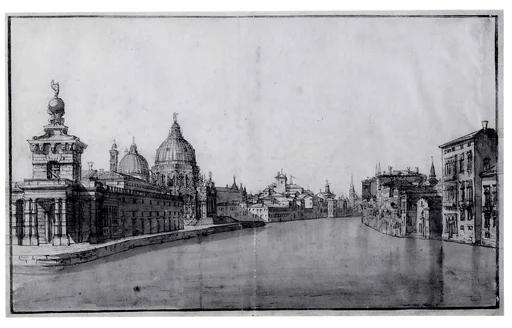 The Entrance to the Grand Canal, with the Dogana da Mar and Santa Maria della Salute on the Left