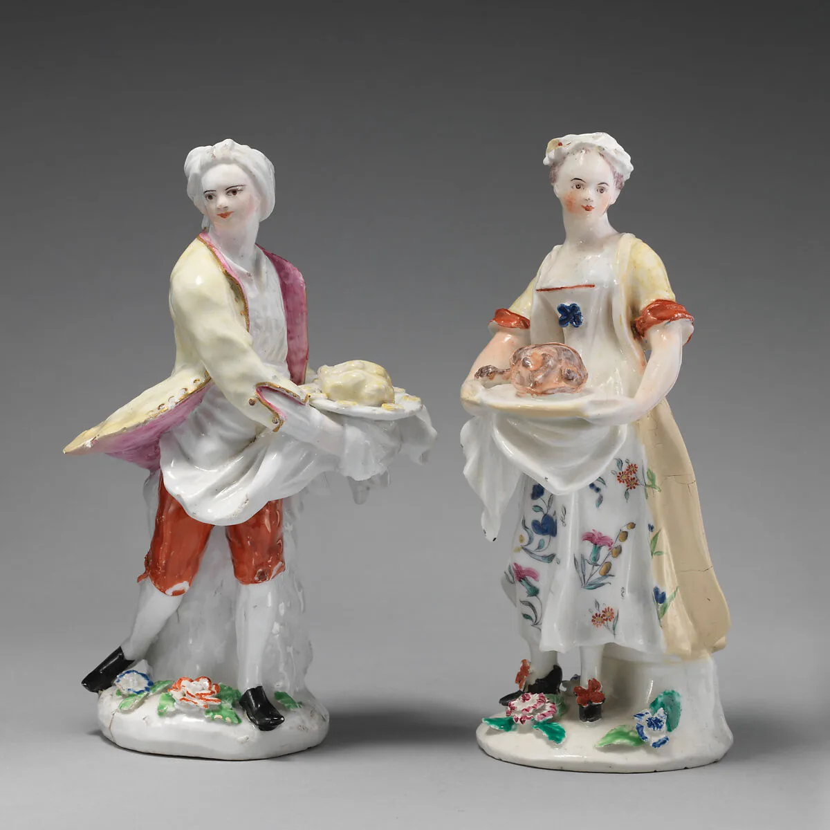 Two cooks — Bow Porcelain Factory