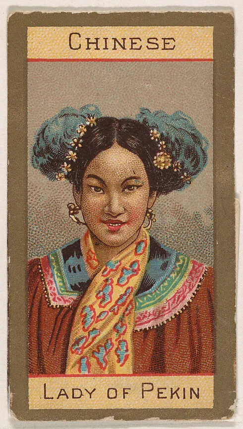 Chinese, Lady of Pekin, from Types of Nationalities (N240) issued by Kinney Bros. — Kinney Brothers Tobacco Company