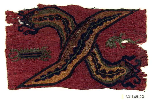 Embroidered Border Fragment