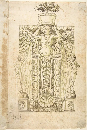 Design for a Wall Fountain