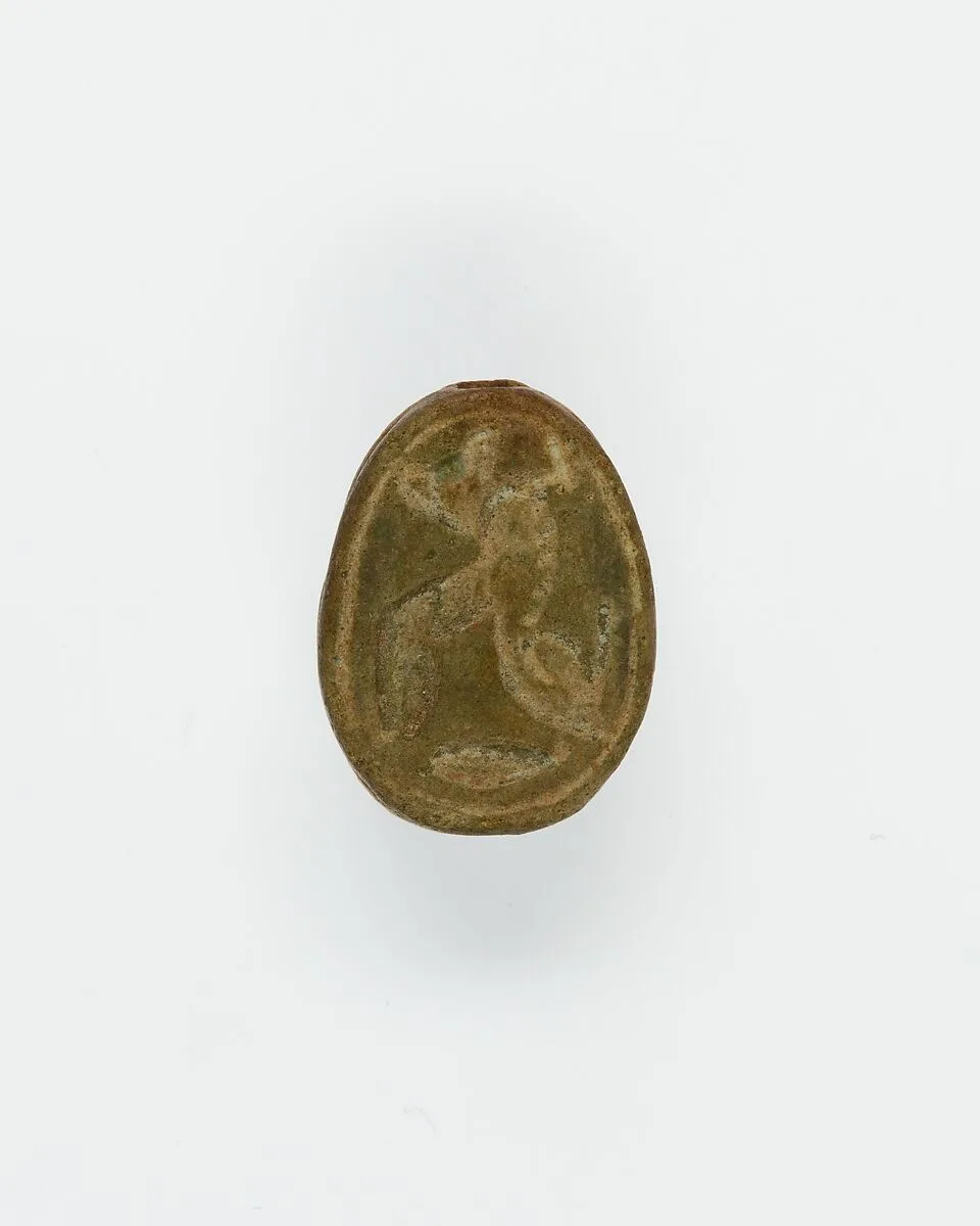 Scarab depicting a griffin — Unknown