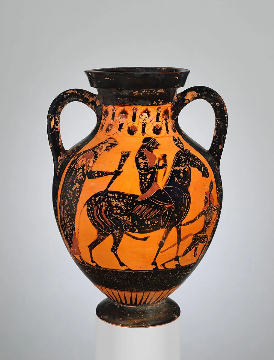 Terracotta amphora (jar) — Orvieto Painter