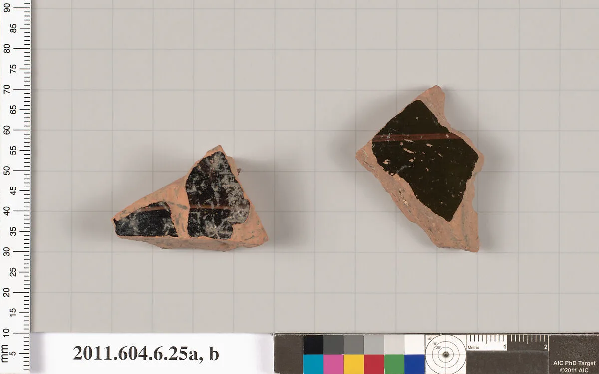 Terracotta fragments of undetermined shapes — Unknown