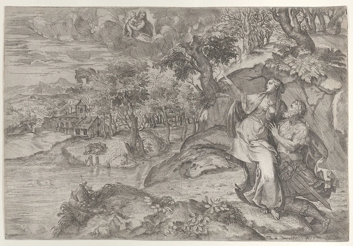 Augustus and the Tiburtine Sibyl — Marco Angolo del Moro