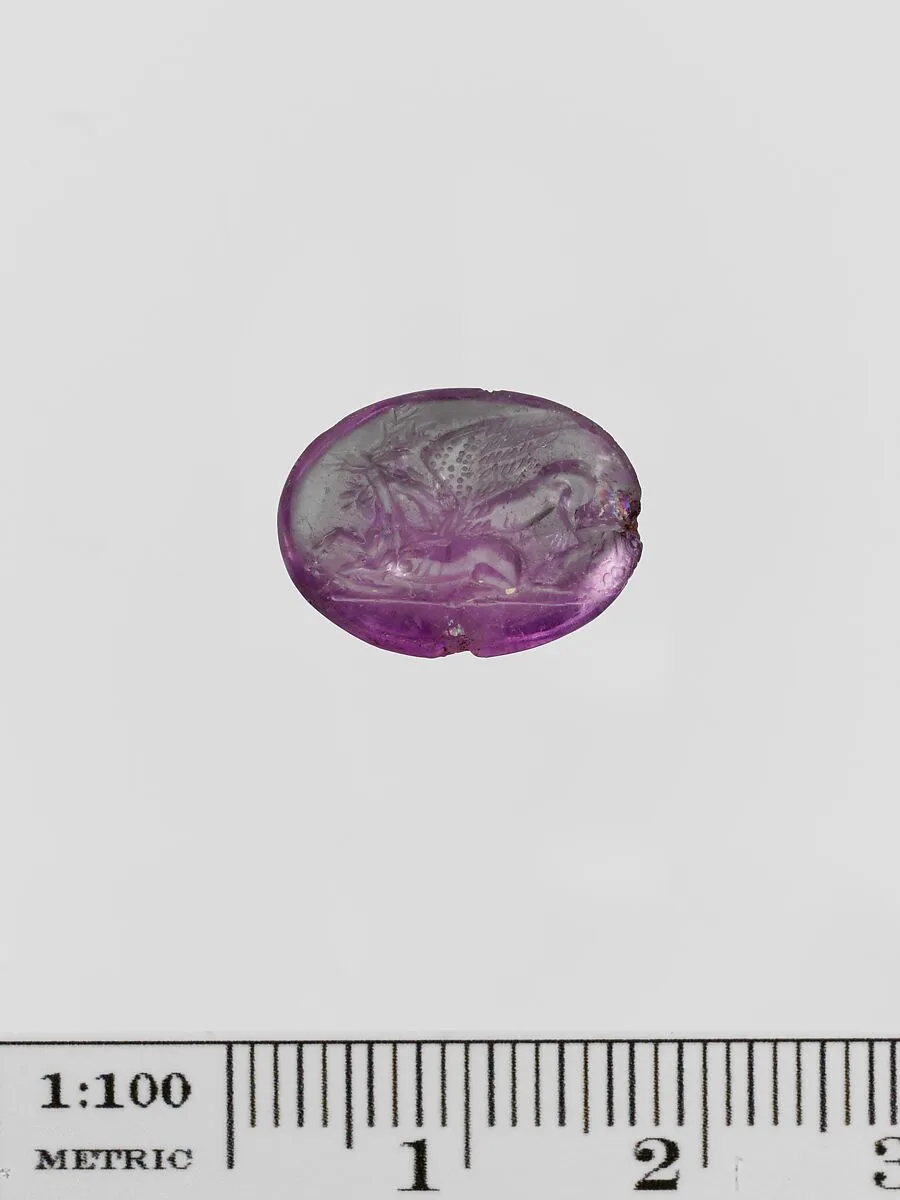 Amethyst ring stone — Unknown