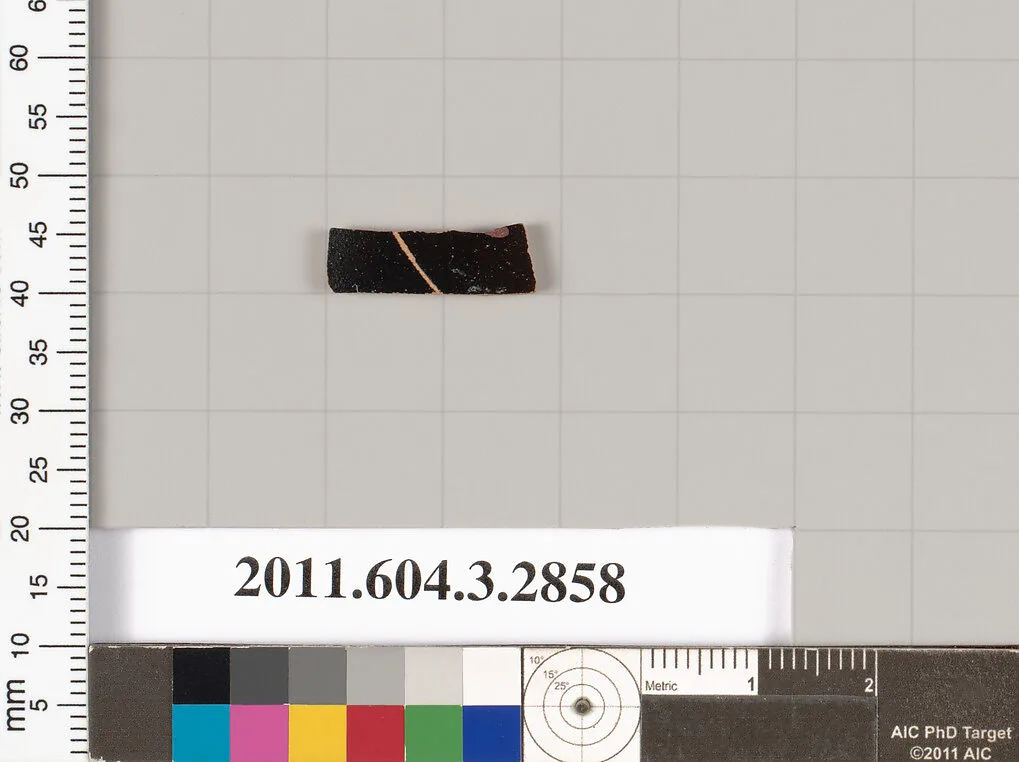 Terracotta fragment of a closed shape — Unknown