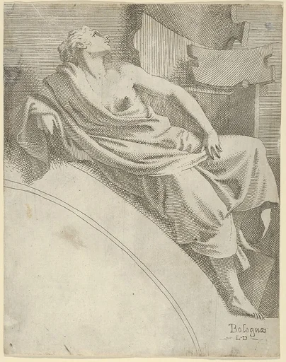 Clio, from "Twelve Muses and Goddesses"