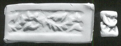 Cylinder seal with geometric design