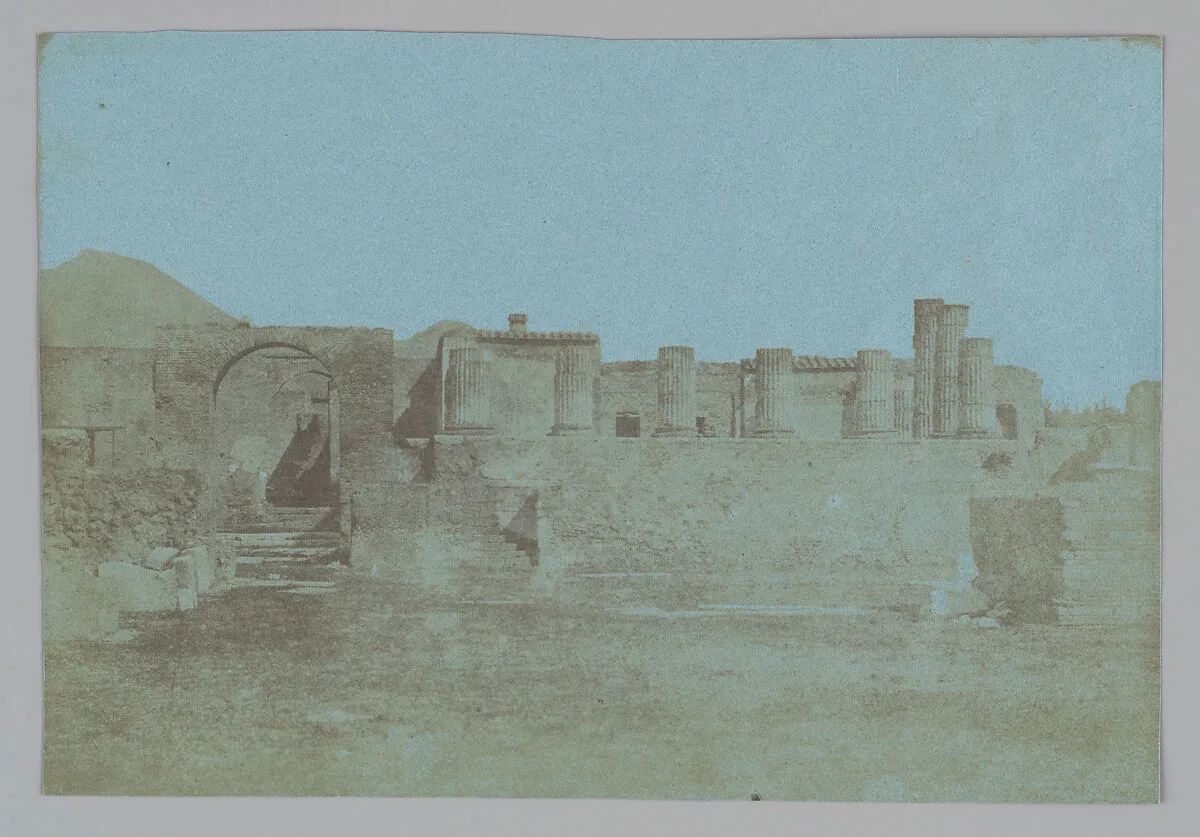 Temple of Jupiter, Pompeii — Alfred-Nicolas Normand