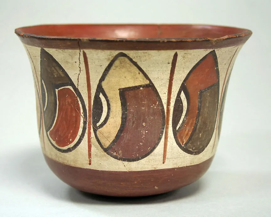 Painted Bowl with Beans — Unknown