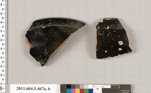 Terracotta rim fragments of stemless kylikes (drinking cups)?