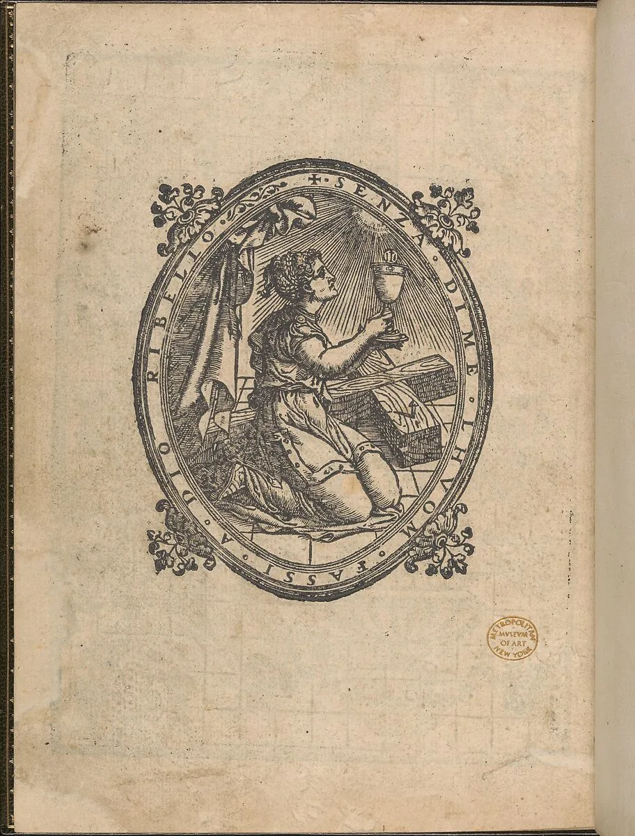 La Gloria et l'Honore di Ponti Tagliati, E Ponti in Aere, page 9 (verso) — Matteo Pagano