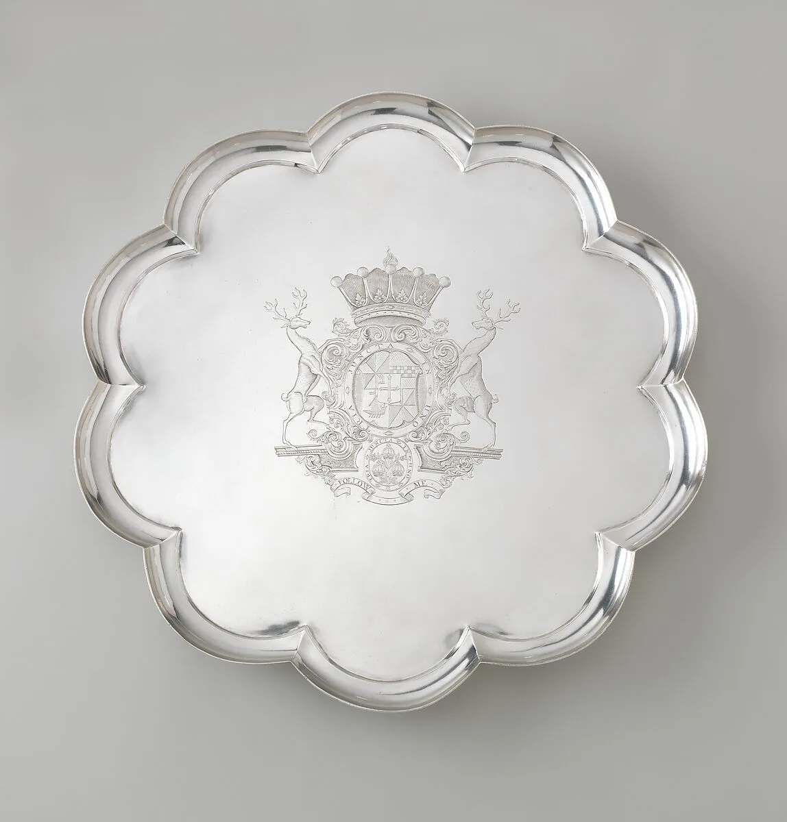 Decafoil salver — David Willaume I