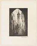 The Minaret Sidi Ben Arons, Tunis — Philip H. Giddens