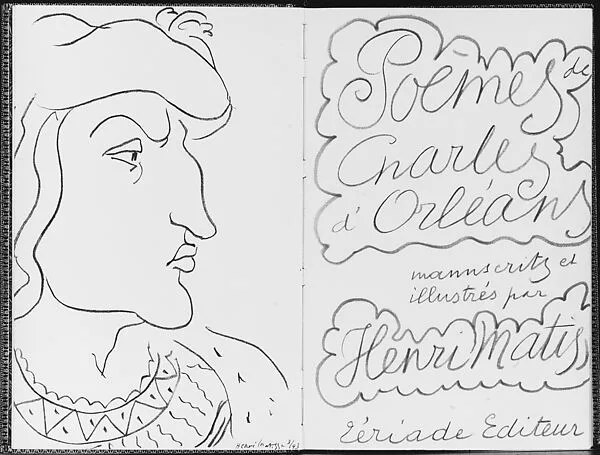 Poèmes de Charles d'Orléans — Henri Matisse|Tériade Éditeur