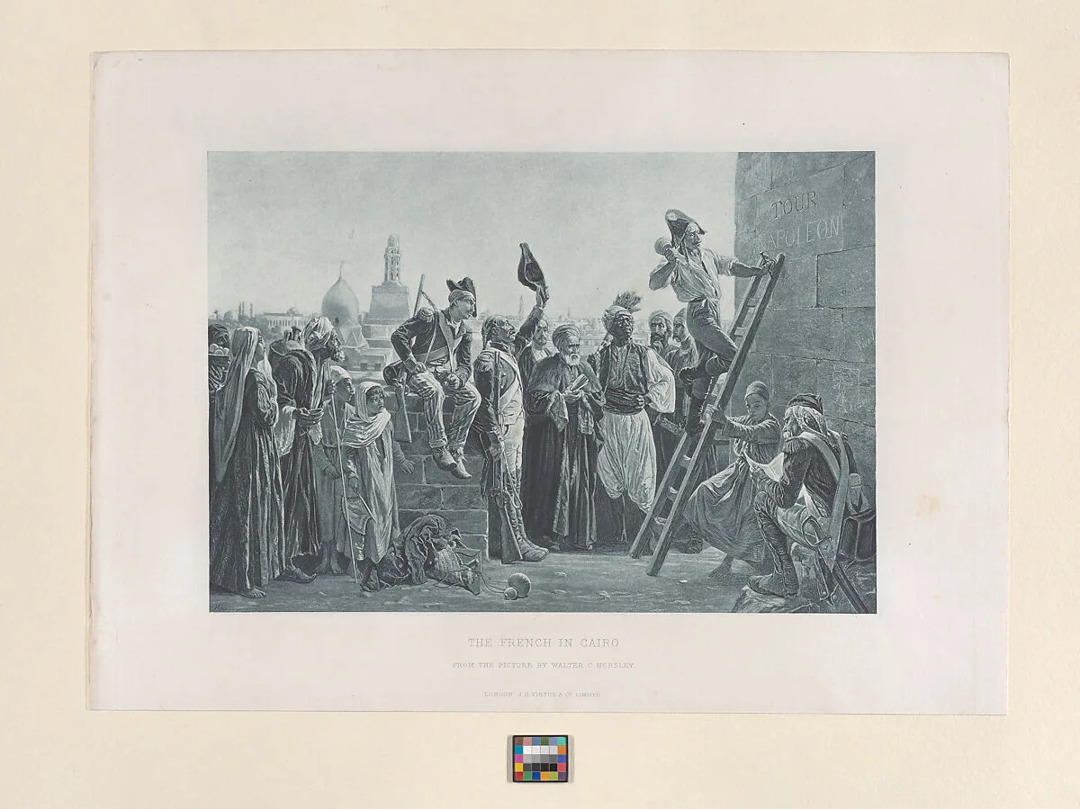 The French in Cairo, from "The Art Journal" — Walter Charles Horsley|Virtue & Co.