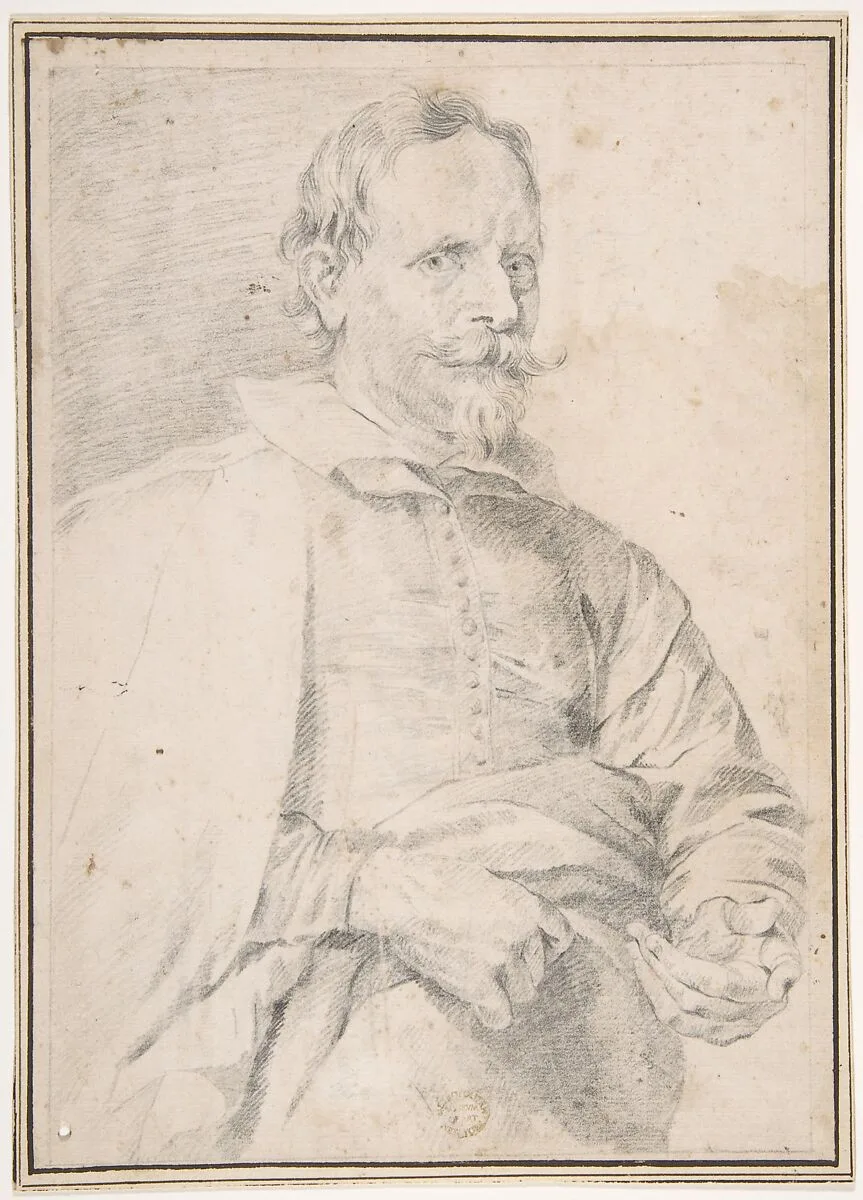 Portrait of Cornelis de Vos — Anonymous, Flemish, 17th century|Anthony van Dyck|Cornelis de Vos