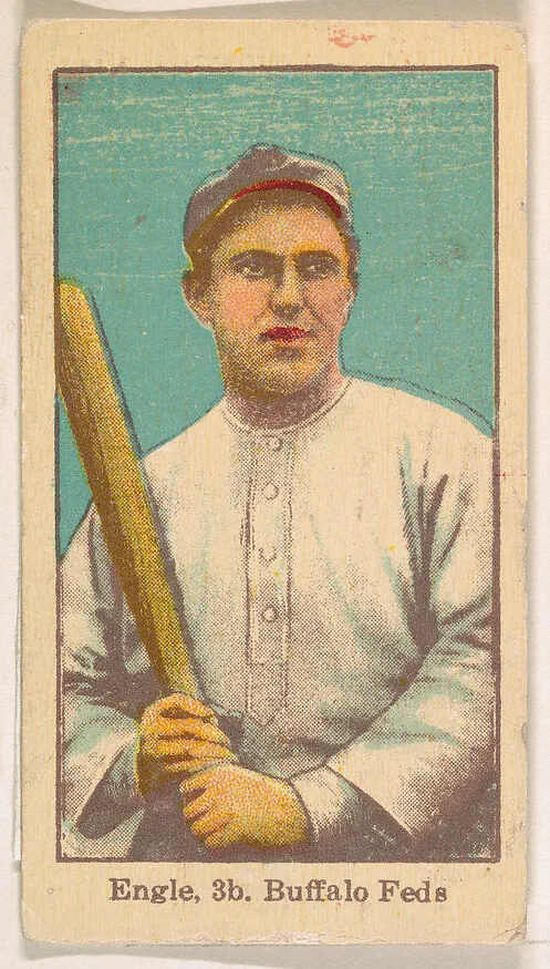Engle, 3rd Base, Buffalo, Federal League, from the Baseball Players series (D303), issued by the General Baking Company — General Baking Company