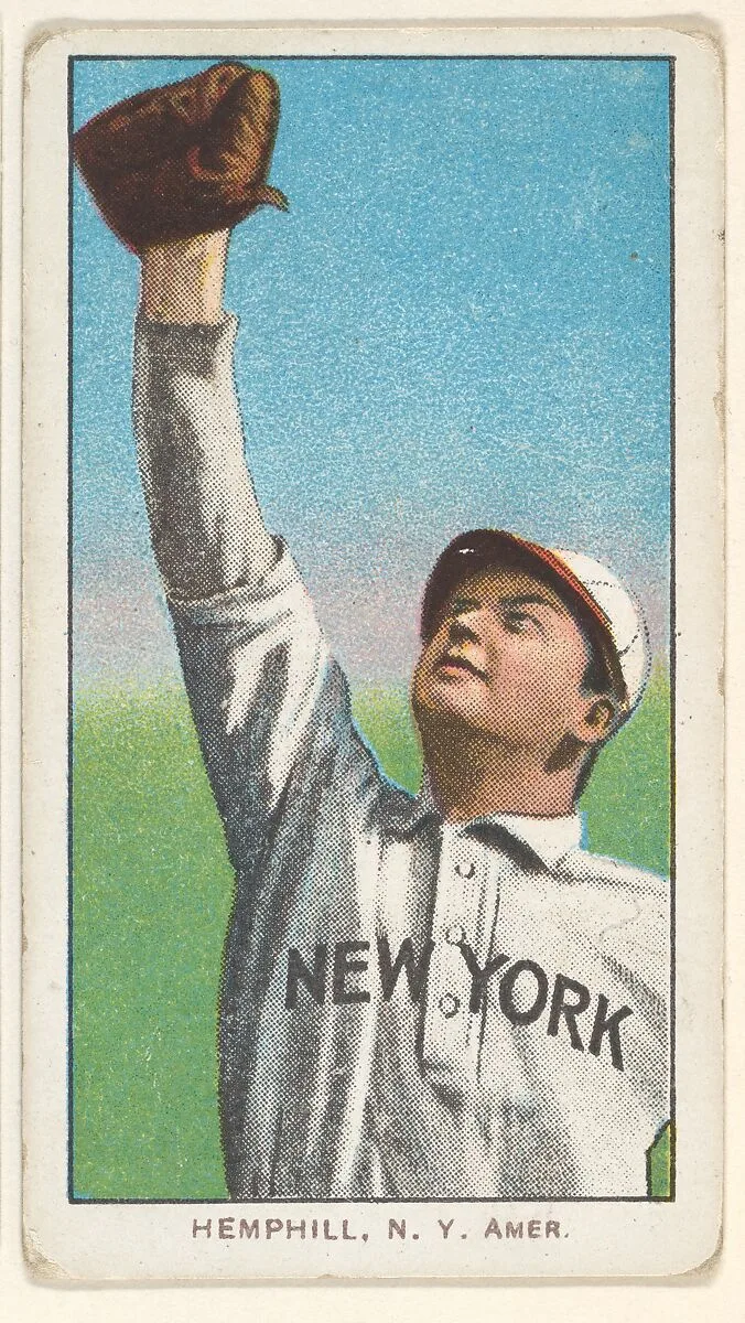 Hemphill, New York, American League, from the White Border series (T206) for the American Tobacco Company — American Tobacco Company