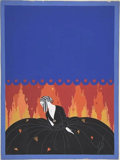 "Souvenirs": Cover Design for "Harper's Bazar"