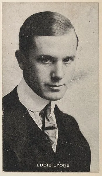 Eddie Lyons, from the Black and White Movie Stars series (D1), issued by the E. H. Koester Baking Company — E. H. Koester Baking Company, Baltimore