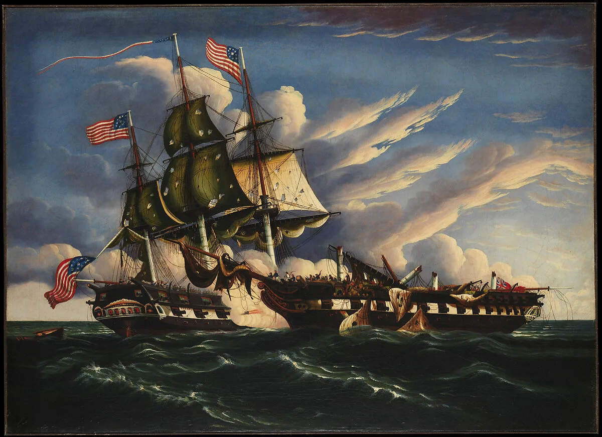 The Constitution and the Guerriere — Thomas Chambers