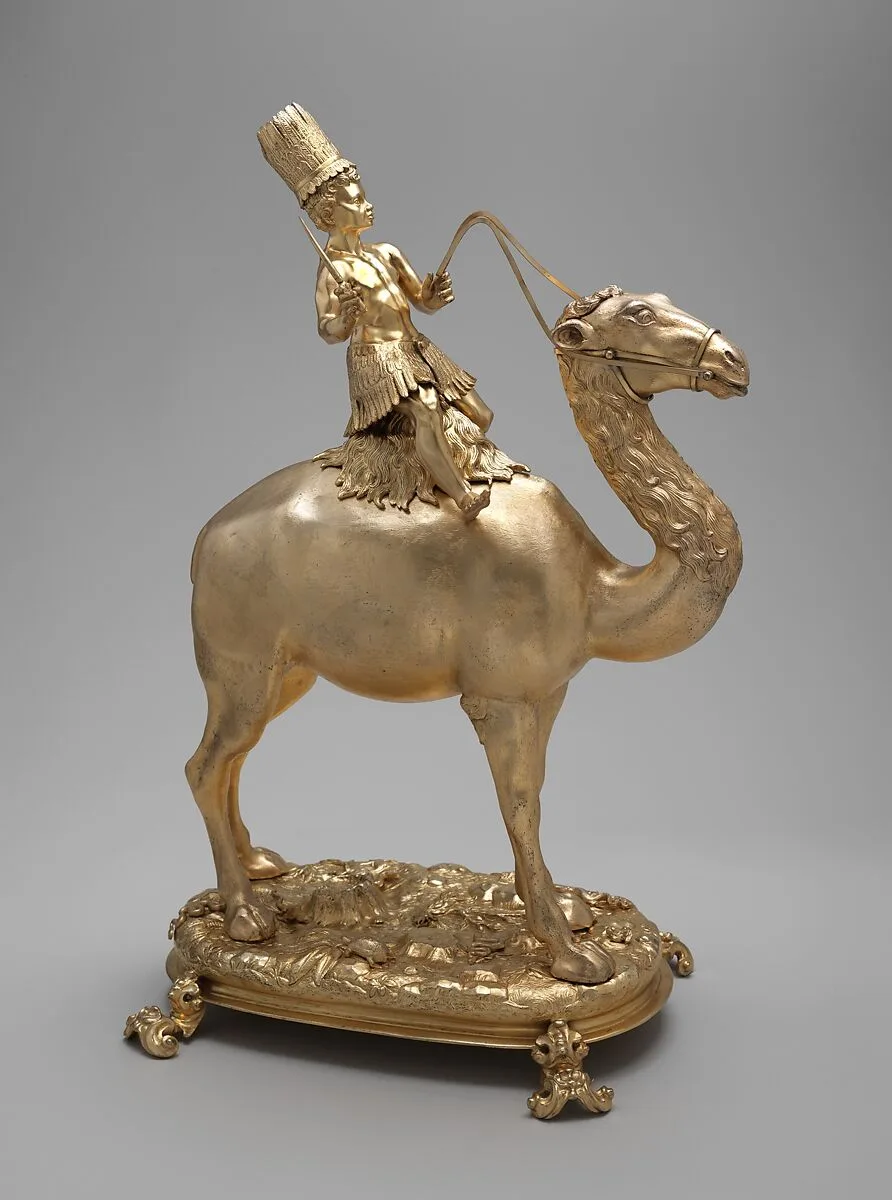 Camel statuette — Elkington & Co.