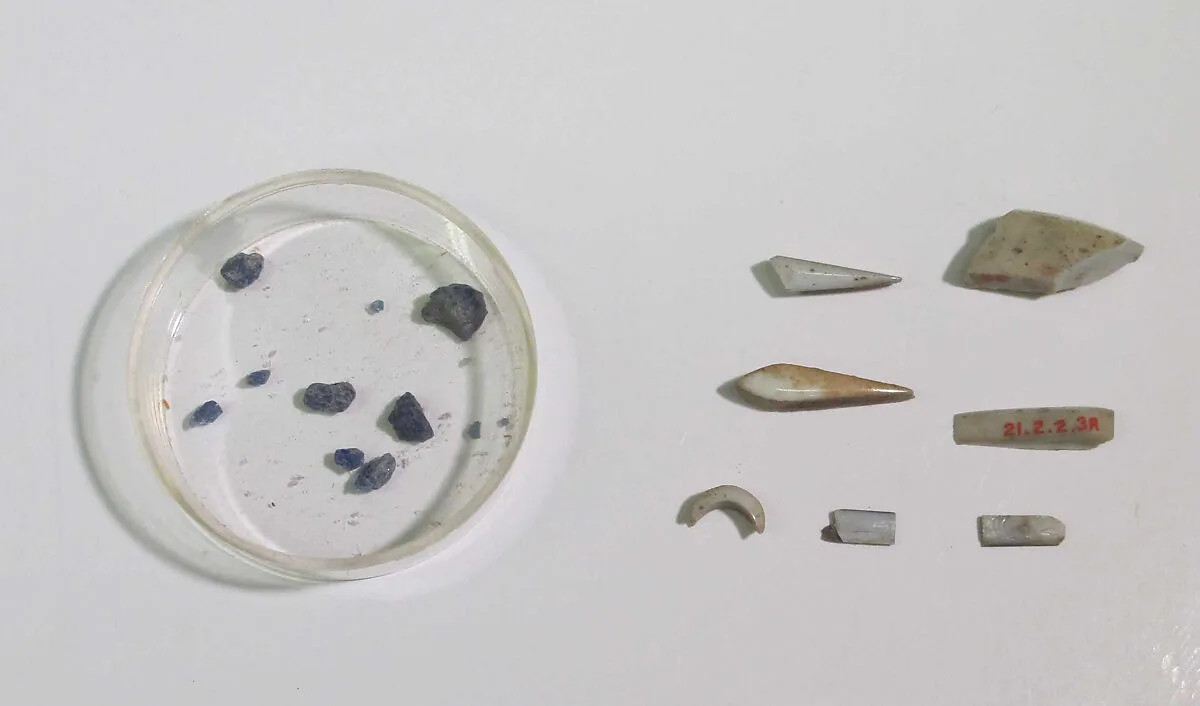 Inlay elements from shrine — Unknown