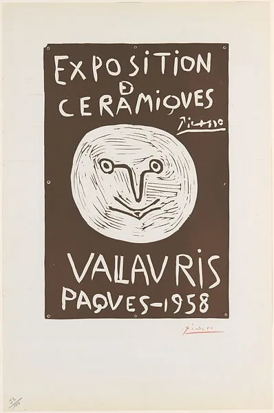 Ceramics Exhibition, Vallauris, Easter 1958 — Pablo Picasso|Hidalgo Arnéra|Hidalgo Arnéra