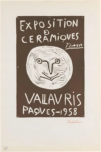 Ceramics Exhibition, Vallauris, Easter 1958