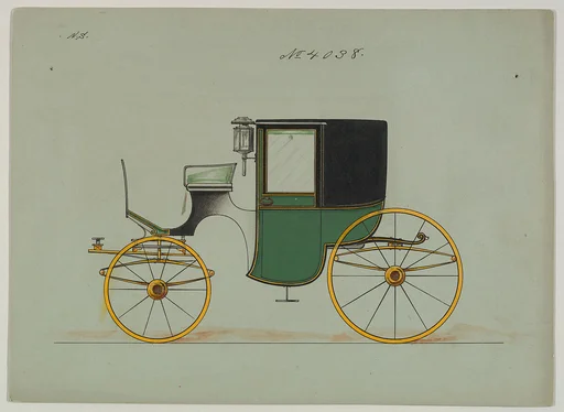 Design for Brougham, no. 4038