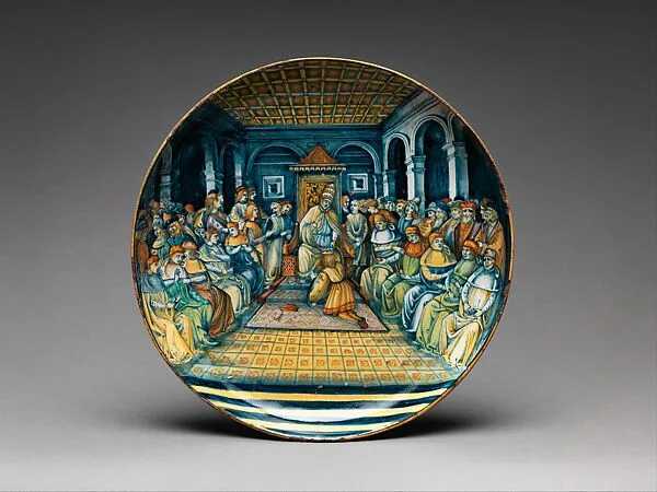 Bowl with A Papal Coronation — Ferruccio Mengaroni
