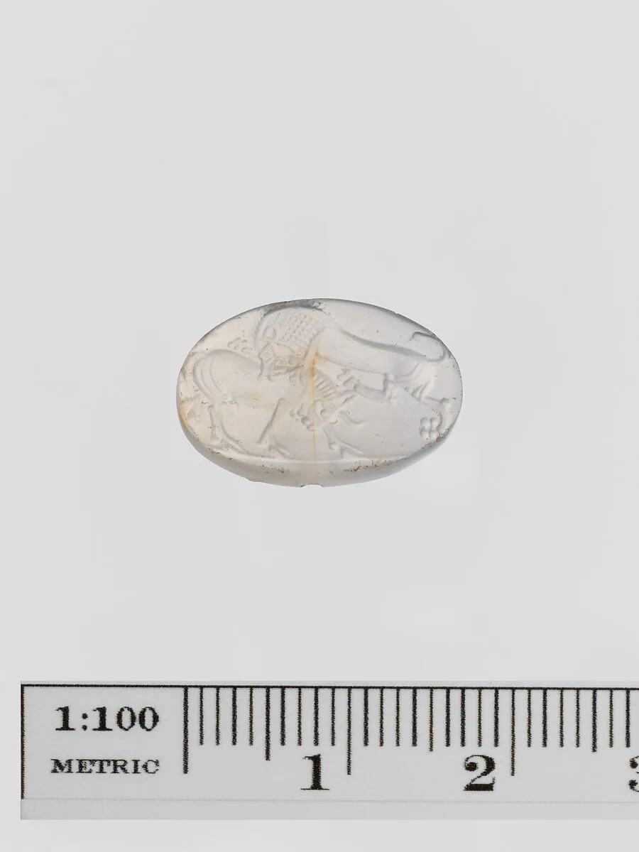 Chalcedony conoid seal — Unknown