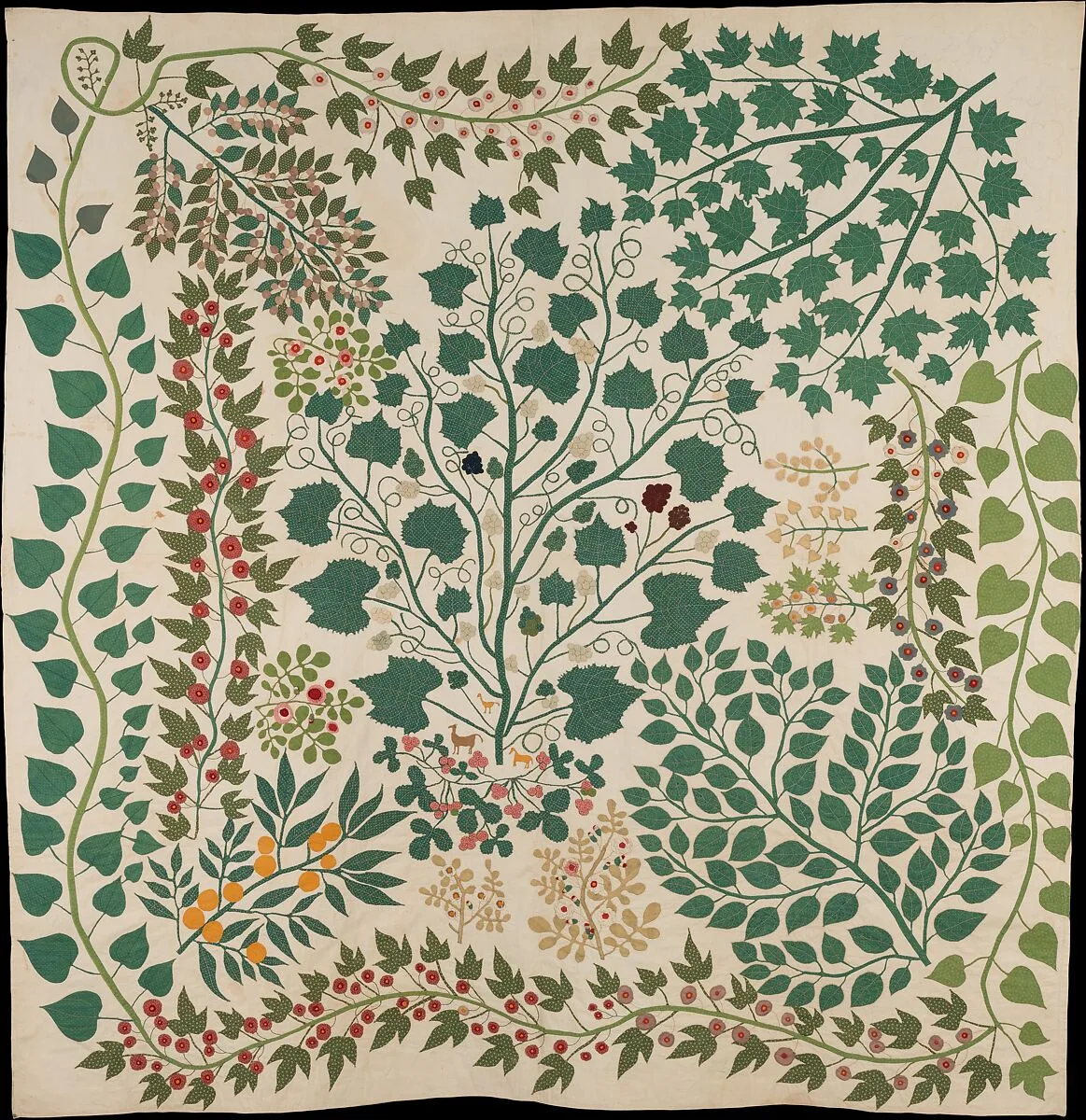 Branches and Vines Quilt — Ernestine Eberhardt Zaumseil