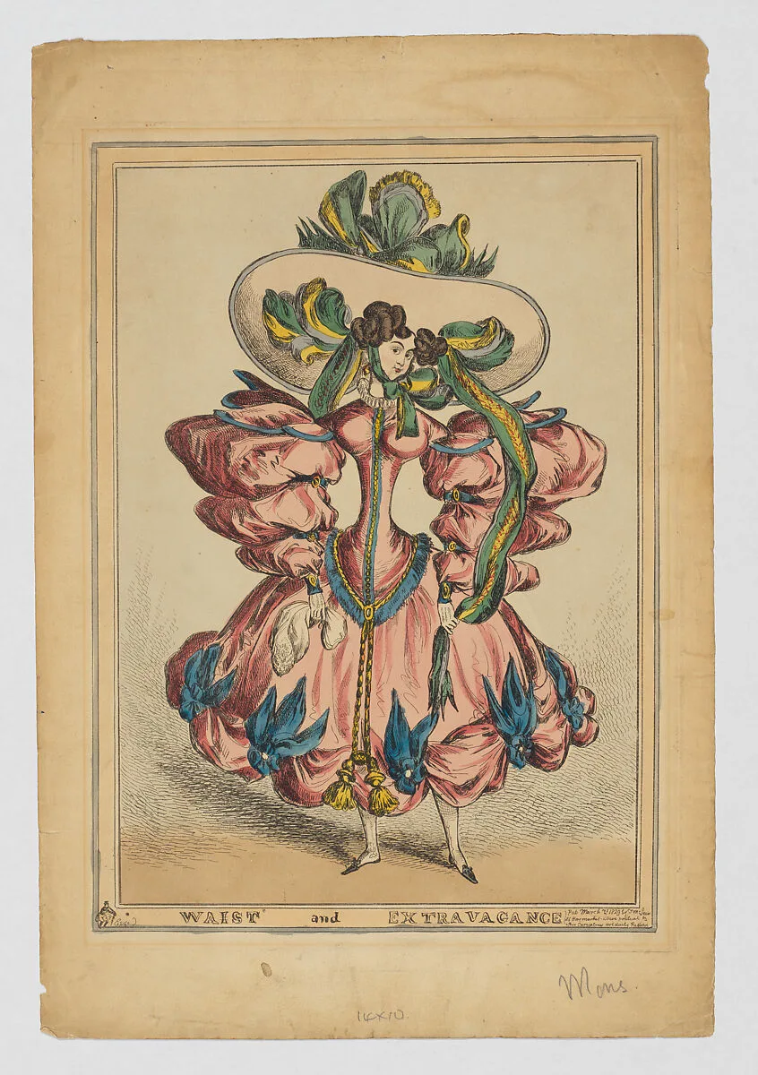 Waist and Extravagance — Thomas McLean|William Heath ('Paul Pry')