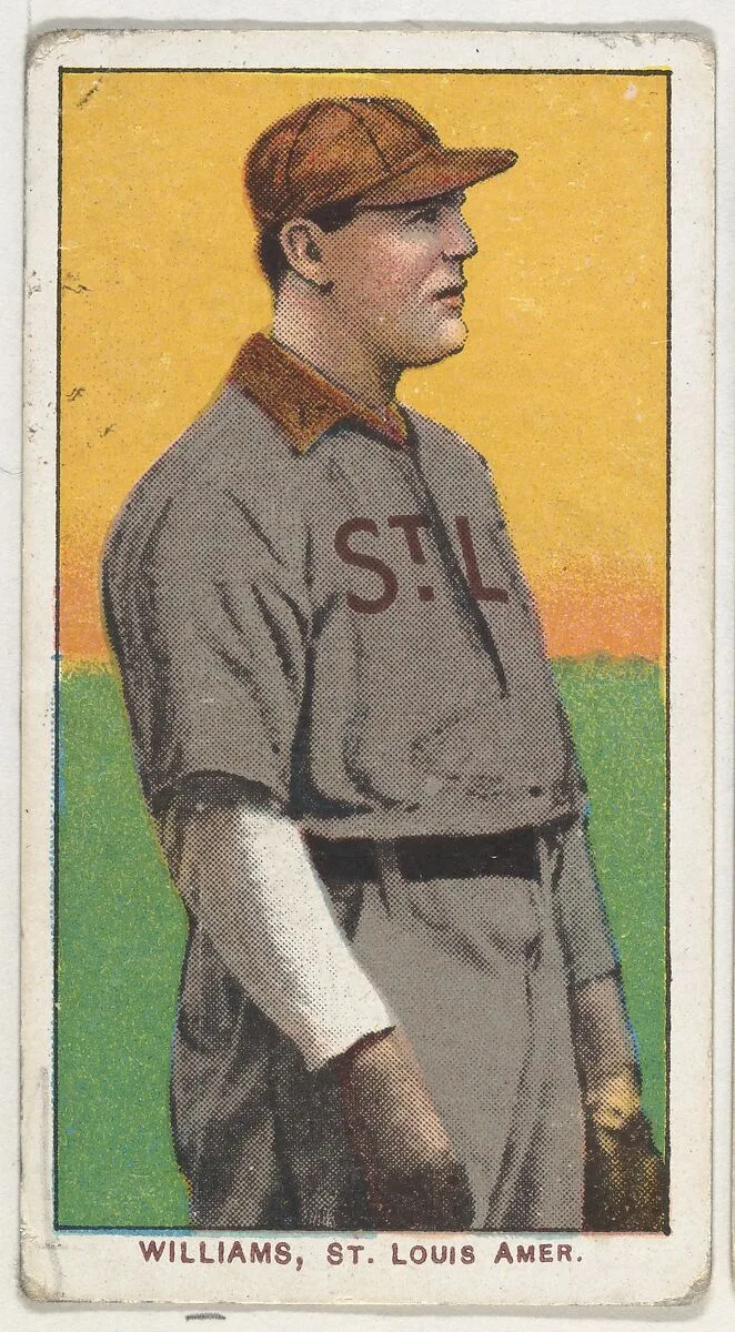 Williams, St. Louis, American League, from the White Border series (T206) for the American Tobacco Company — American Tobacco Company