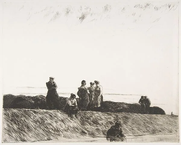 Aux Fortifications — Edward Hopper
