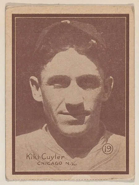 Kiki Cuyler, Chicago N.L. from the Baseball trade card series (W517) — Unknown