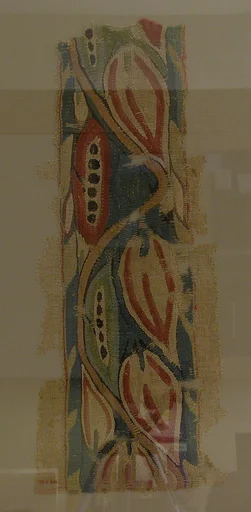 Fragments of a Hanging with a Lotus-Motif Band