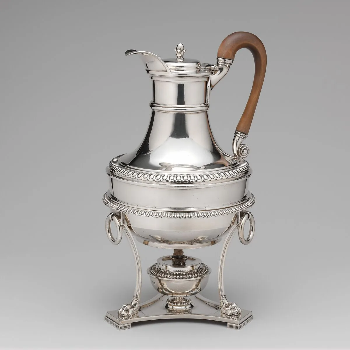 Hot water jug — Paul Storr