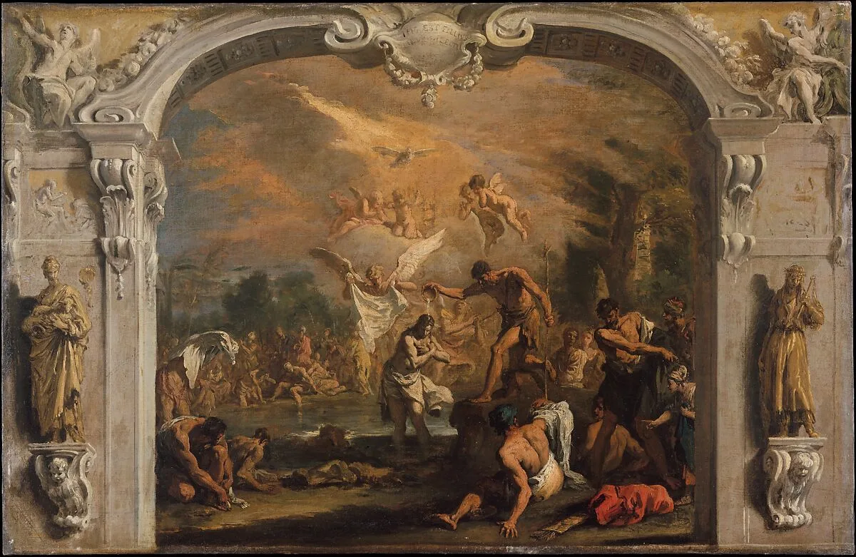 The Baptism of Christ — Sebastiano Ricci