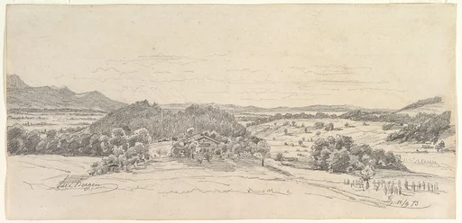 Panoramic landscape near Bergen