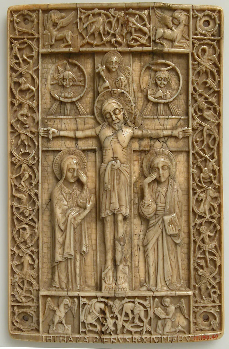 Panel with Crucifixion — Unknown